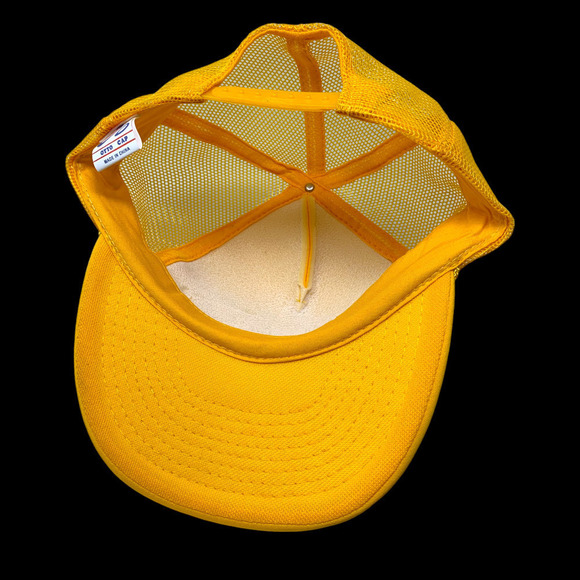 Vtg NEW Miners Night Red Lion Casino Nevada Snapback Mesh Trucker Rope Hat Cap B - Picture 6 of 7